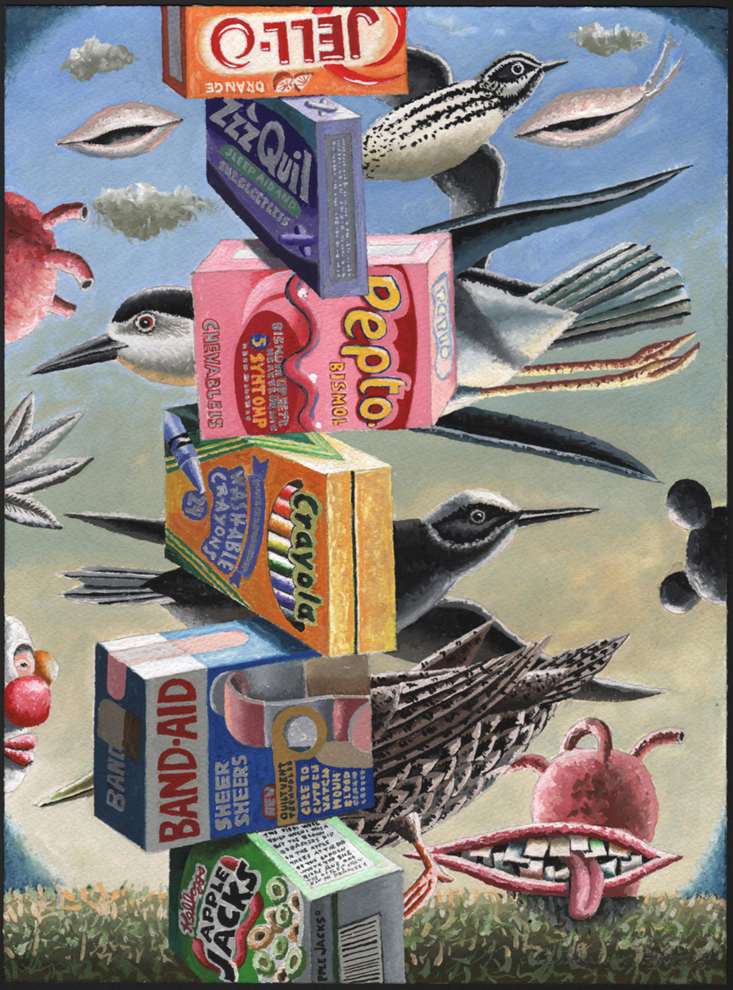 Book: Black-crowned Night-heron Mask